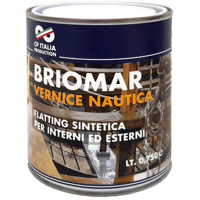 Q.TA'. 6 FLATTING BRIOMAR MARINE LUCIDO INCOLORE 0,375 L