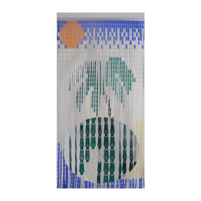 Q.TA' 1 TENDA A PIASTRINE 125XH240 CM DIS. 6018 PALMA