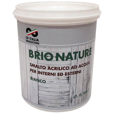 Q.TA'. 6 SMALTO ALLACQUA BRIO NATURE NERO LUC 0,750 L