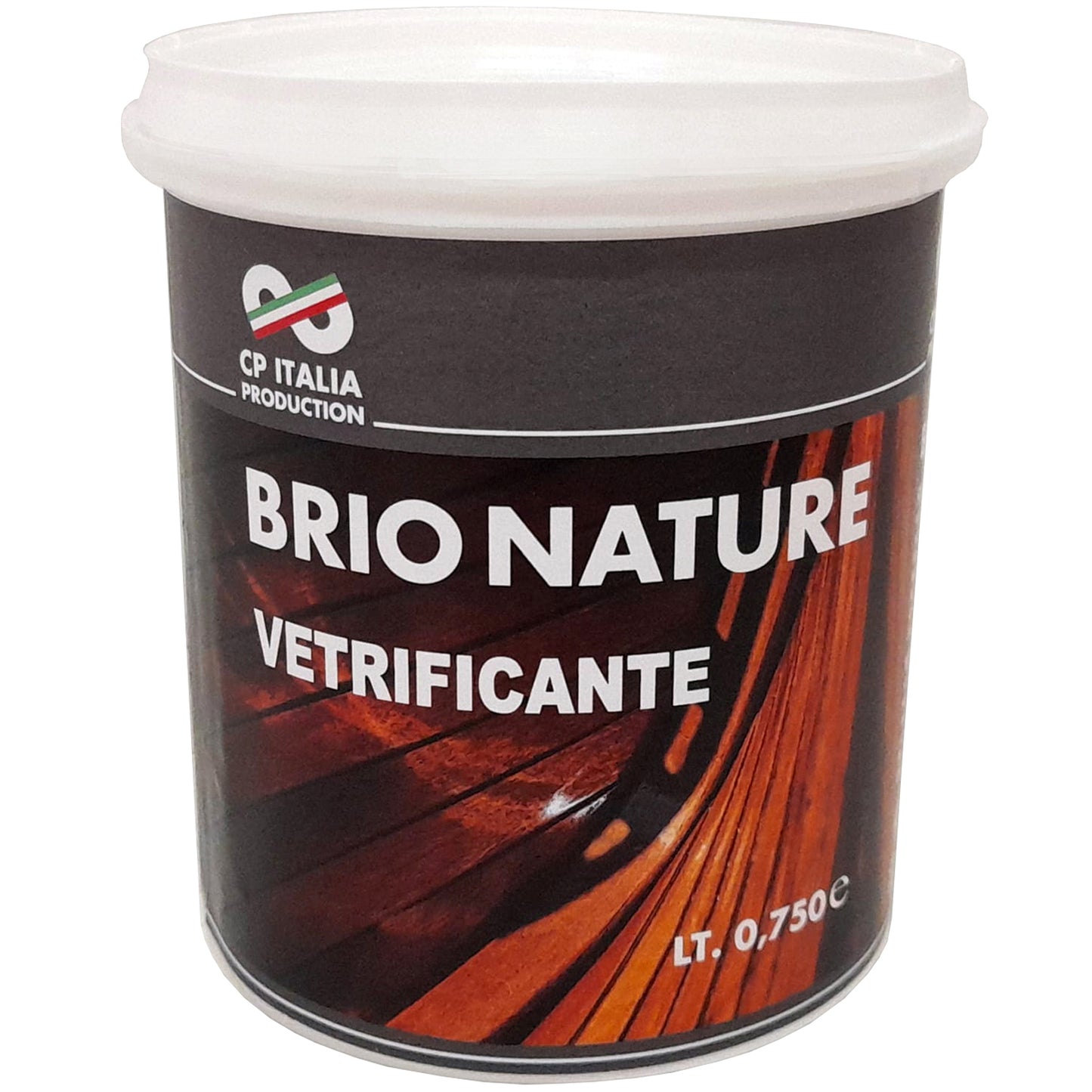 Q.TA'. 6 SMALTO VETRIFICANTE BRIO NATURE TRASP LUC 0,750 L