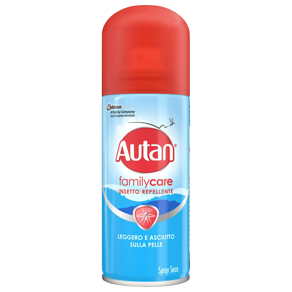 Q.TA'. 12 ANTIZANZARE AUTAN FAMILY CARE SPRAY 100 ML