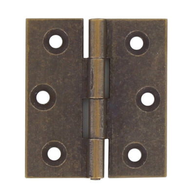 Q.TA' 6 BL CERNIERA FRESATA PIANA OTTONE BRO 40X35 MM 2