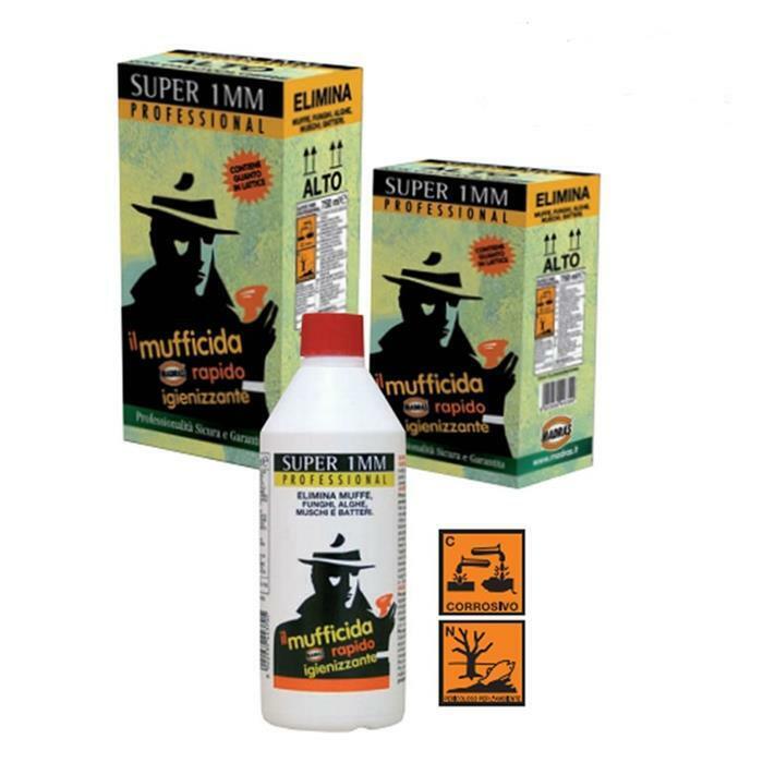 ANTIMUFFA MUFFICIDA SPRAY LT. 0,75 PROFESSIONALE MADRAS 1MM RIMUOVI MUFFA