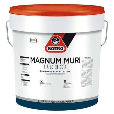 BOERO SMALTO ALL'ACQUA PER MURI LUCIDO LT 4