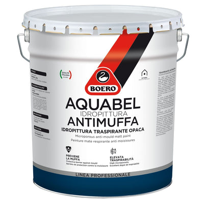 Boero Aquabel Idropittura Traspirante Antimuffa Lt.5