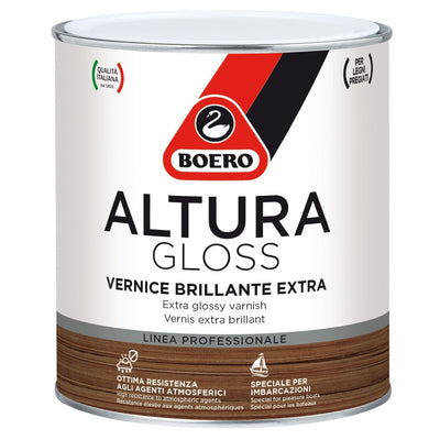 ALTURA GLOSS VERNICE PER LEGNO EXTRA BRILLANTE LT 0.750 boero