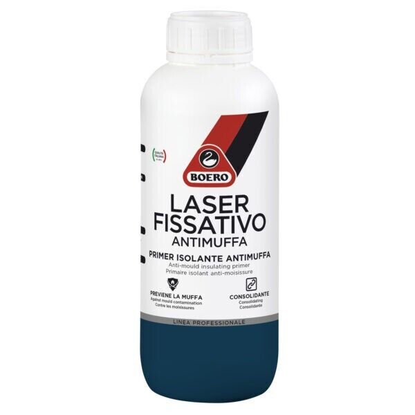 Boero LASER Fissativo Isolante Primer Antimuffa 1lt