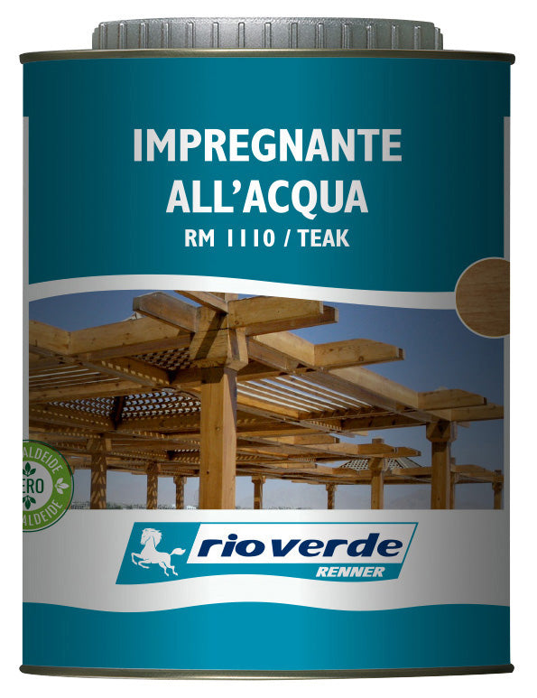 Q.TA'. 6 RIOVERDE RM 1010 IMPREGNANTE 0,750 L TRASPARENTE