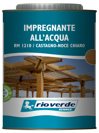 Q.TA'. 6 RIOVERDE RM 1210 IMPREGNANTE 0,750 L NOCE CHIARO