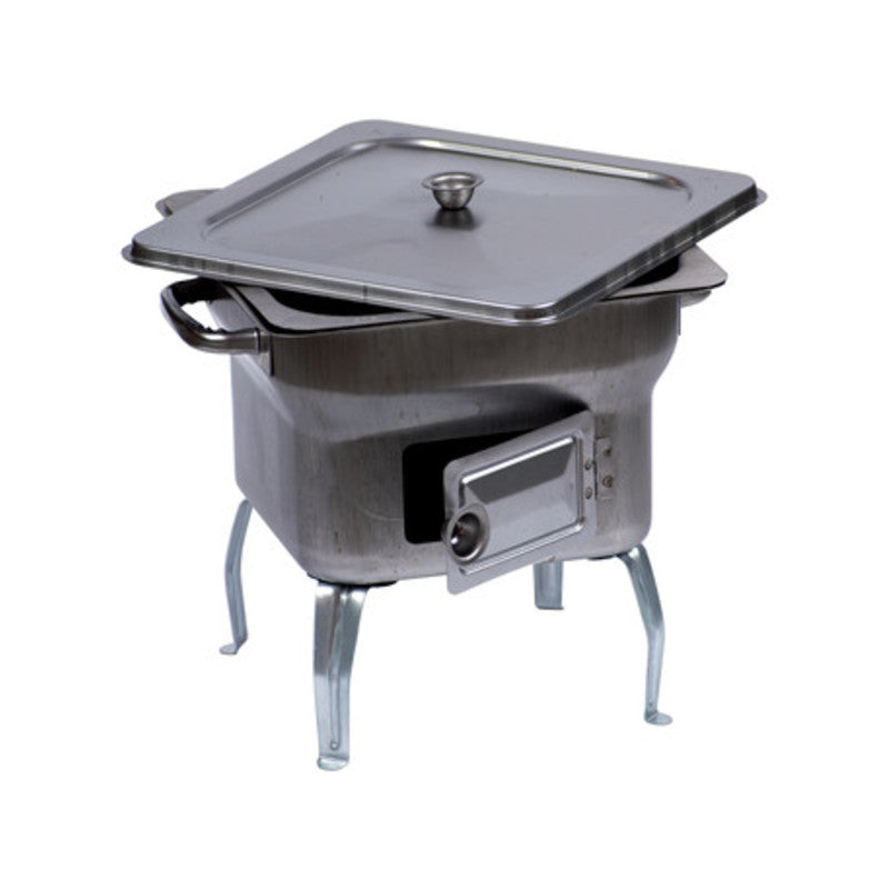 Q.TA' 1 BARBECUE IN ACCIAIO FORNACELLA 25X25XH24CM