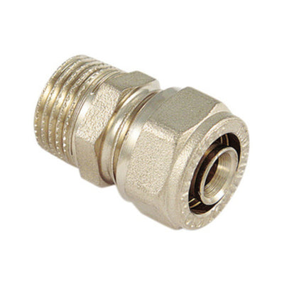 Q.TA' 10 RACCORDO DIRITTO M.16X1/2 P/MULTISTRATO