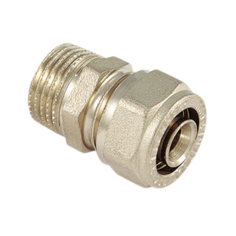 Q.TA' 5 RACCORDO DIRITTO M.20X1/2 P/MULTISTRATO