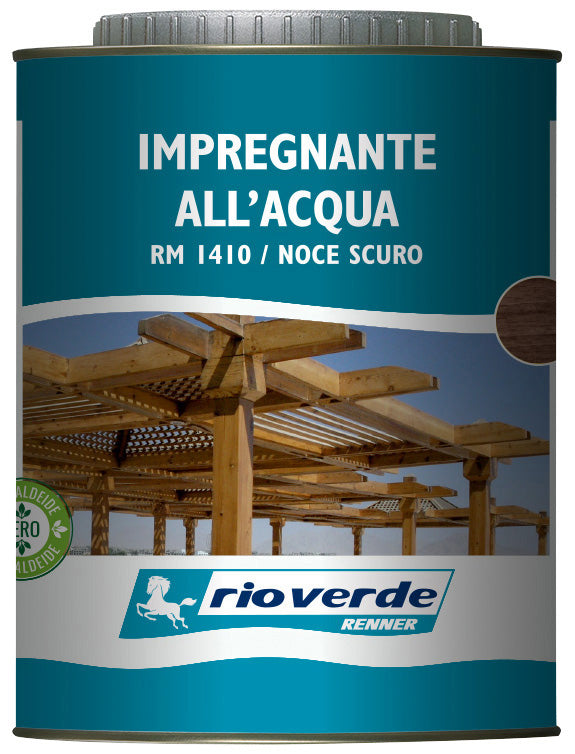 Q.TA'. 6 RIOVERDE RM 1410 IMPREGNANTE 0,750 L NOCE SCURO