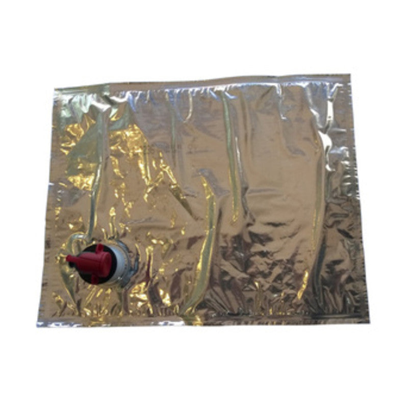 Q.TA' 15 SACCA VINO BAG IN BOX ALLUMINIO C/RUBINETTO 5 L