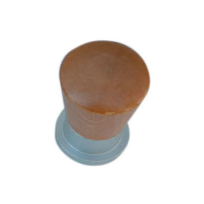 Q.TA' 1 BL POMOLO LEGNO OTT 745A D 19 MM NOCE CH 2