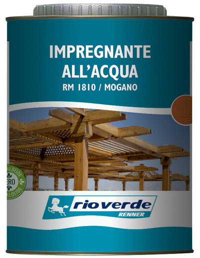 Q.TA'. 6 RIOVERDE RM 1810 IMPREGNANTE 0,750 L MOGANO