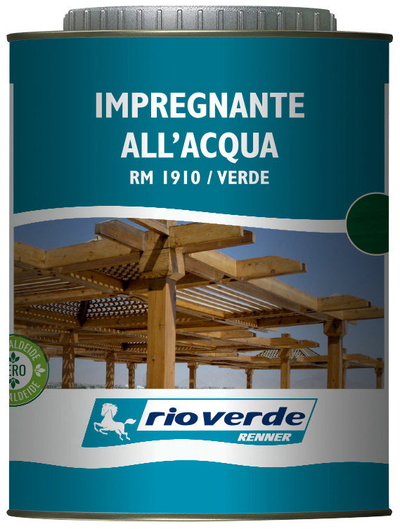 Q.TA'. 6 RIOVERDE RM 1910 IMPREGNANTE 0,750 L VERDE