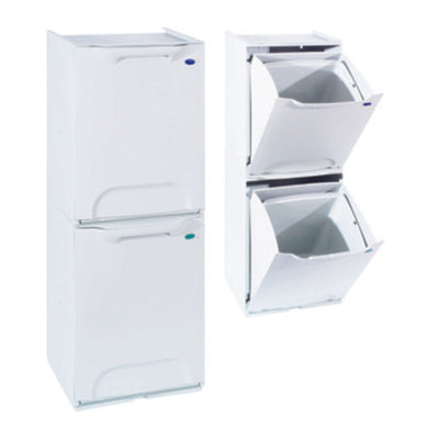 Q.TA' 1 PATTUMIERA MODULARE C/SECCHIO 20 L BIANCO