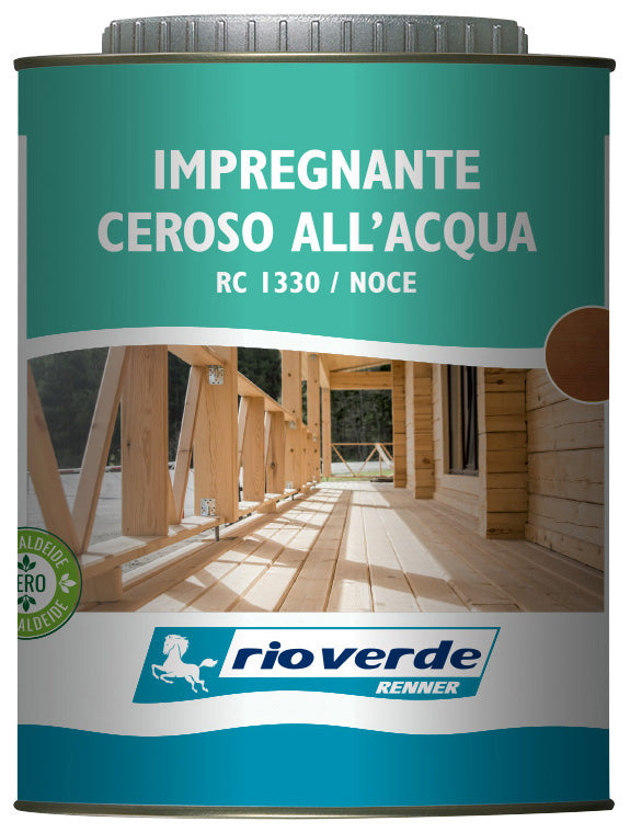 Q.TA'. 6 RIOVERDE RC 1330 IMPREGNANTE CEROSO 0,750 L NOCE