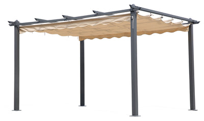 PERGOLA IN ALLUMINIO C/TELO RETRATTILE 3X4 M 2018