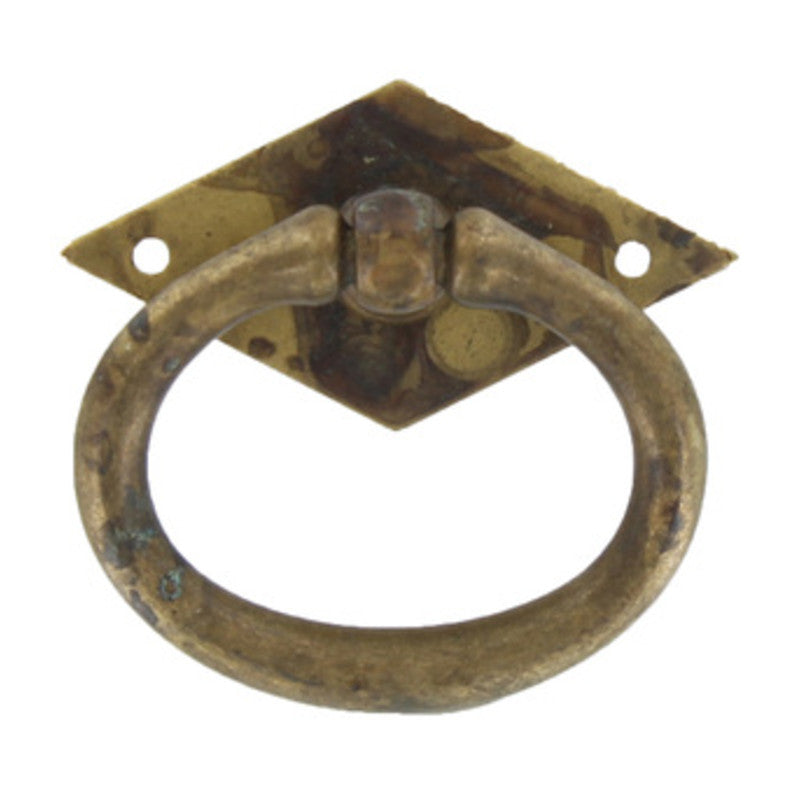 Q.TA' 5 BL MANIGLIA 12321 50X45 MM OTTONE ANTICATO