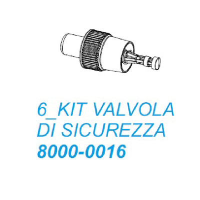 ZZ-KIT VALVOLA DI SICUREZZA 8000-0016