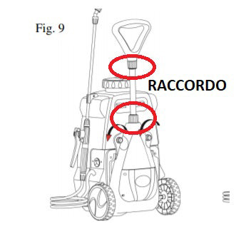 ZZ-RACCORDO MANICO X POMPA BATT. SX-MD16E