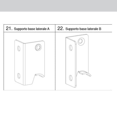 ZZ-CP SUPPORTO (A+B)NR.21-22 X BARBECUE ASADO