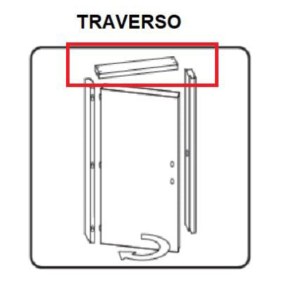 ZZ-TRAVERSO BATTENTE PORTA MICROTEC CILIEG 210X80