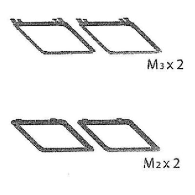 ZZ-CORNICE M2+M3 x PATTUMIERA 2 ANTE CM. 68X37X90H ART PLAST