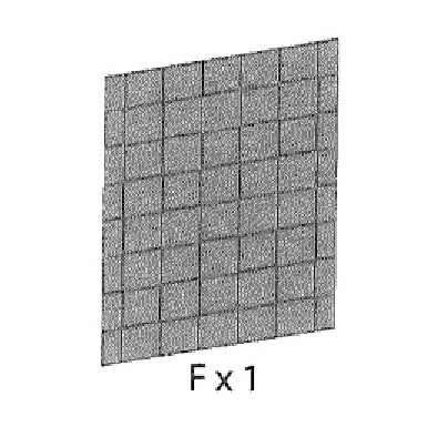 ZZ-PANNELLO POST. Fx1 x PATTUMIERA 2 ANTE CM. 68X37X90H ART PLAST