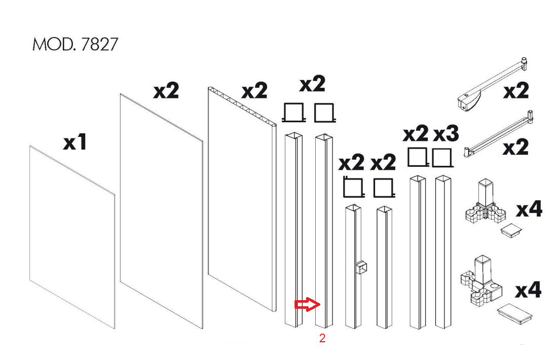 ZZ-PANNELLO POSTERIORE X1 X KIT COPRILAVATRICE