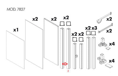 ZZ-PANNELLO POSTERIORE X1 X KIT COPRILAVATRICE