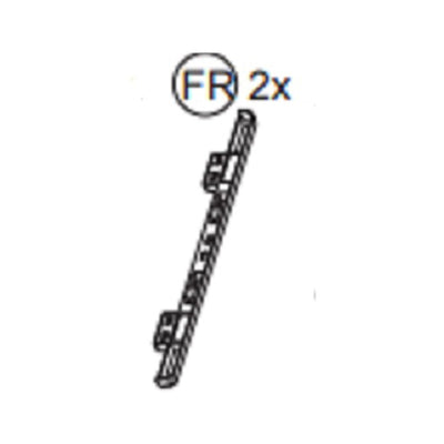 ZZ-FR X CASSAPANCA RATTAN CM. 80X44X51H 180LT. ANTRACITE