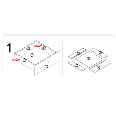 ZZ-LATERALE B+C X KIT MOBILE 3A+2C 103X35X92H CEMENTO CHIARO K4298