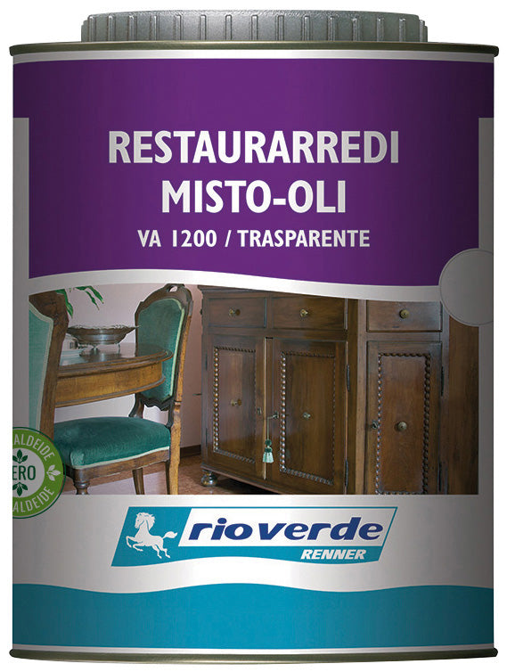 Q.TA'. 6 RIOVERDE VA 1200 RESTAURARREDI 0,750 L TRASPARENTE