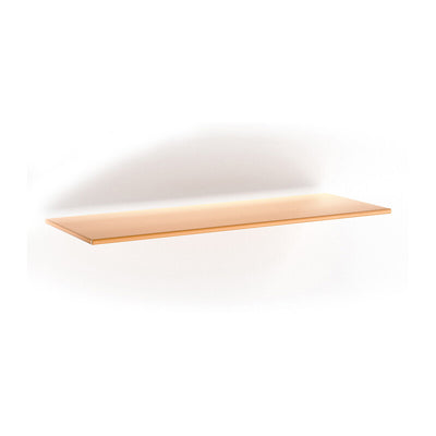 Q.TA' 5 MENSOLA VITRA 6 MM ARANCIO 15X60 CM