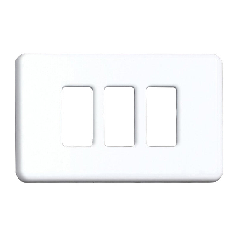 Q.TA' 1 BL COPRINTERRUTTORE PLASTICA 3P BIANCO 2 *