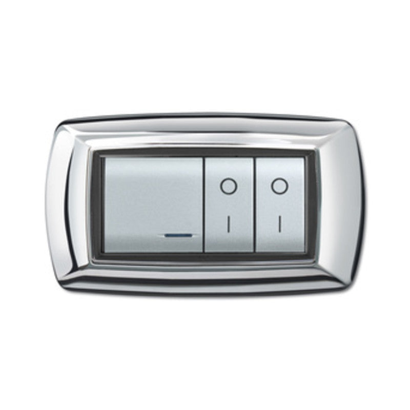 Q.TA' 1 PLACCA LIFE LIVING PLAST CROMO 4P