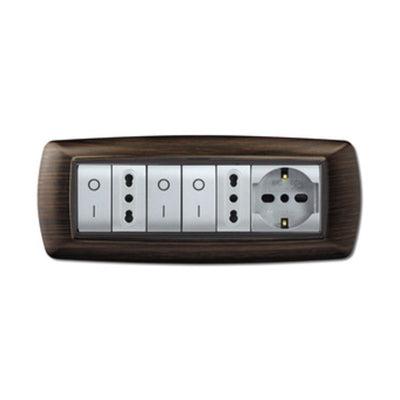 Q.TA' 1 PLACCA LIFE LIVING PLAST WENGE 7P