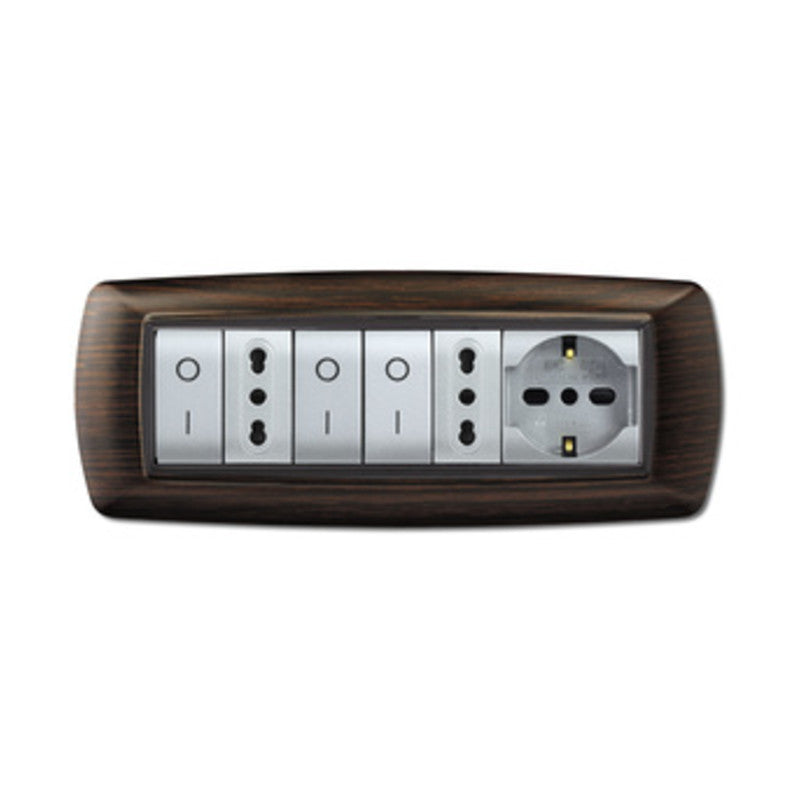 Q.TA' 1 PLACCA LIFE LIVING PLAST WENGE 7P