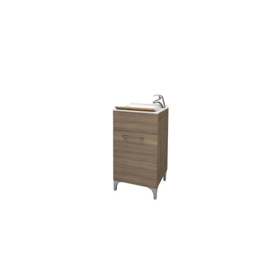 Q.TA' 1 LAVATOIO LEGNO 45X50 ROVERE FUMO