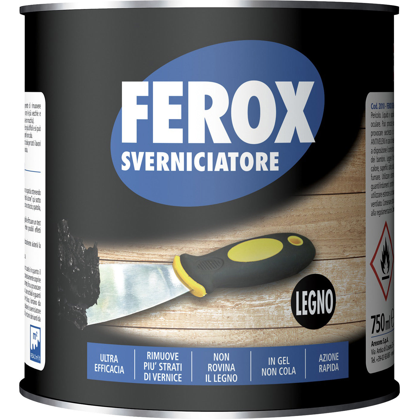 AREXONS FEROX SVERNICIATORE LEGNO 750 ML