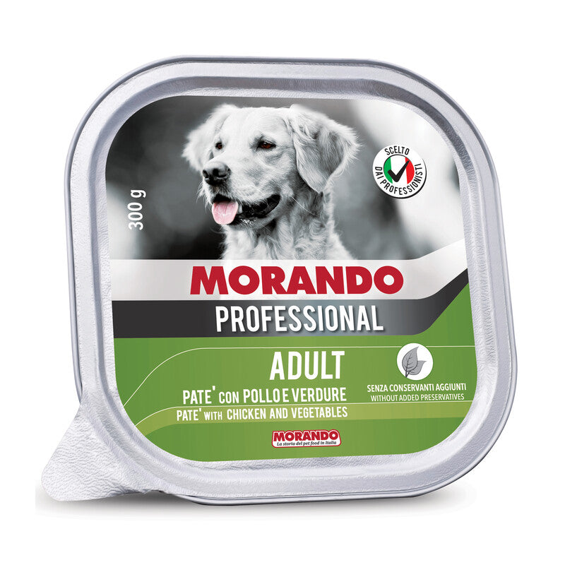 Q.TA' 18 CIBO CANE MORANDO VSC 300G CARNI POL VERDURE