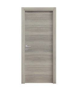 Q.TA' 1 PORTA BATTENTE 90X210 MICROTEC ROVERE GRIGIO
