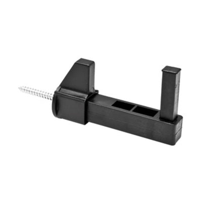 Q.TA' 40 FERMAIMPOSTE IN PLASTICA CALABRONE NERO**