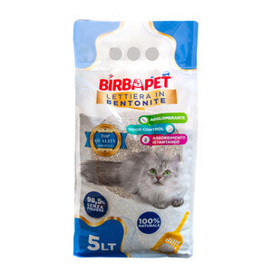 Q.TA' 1 LETTIERA BIRBAPET NATURALE LT.5