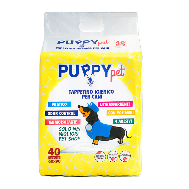 Q.TA' 1 TAPPETINO PUPPY PET MONOUSO CM.60X90 40