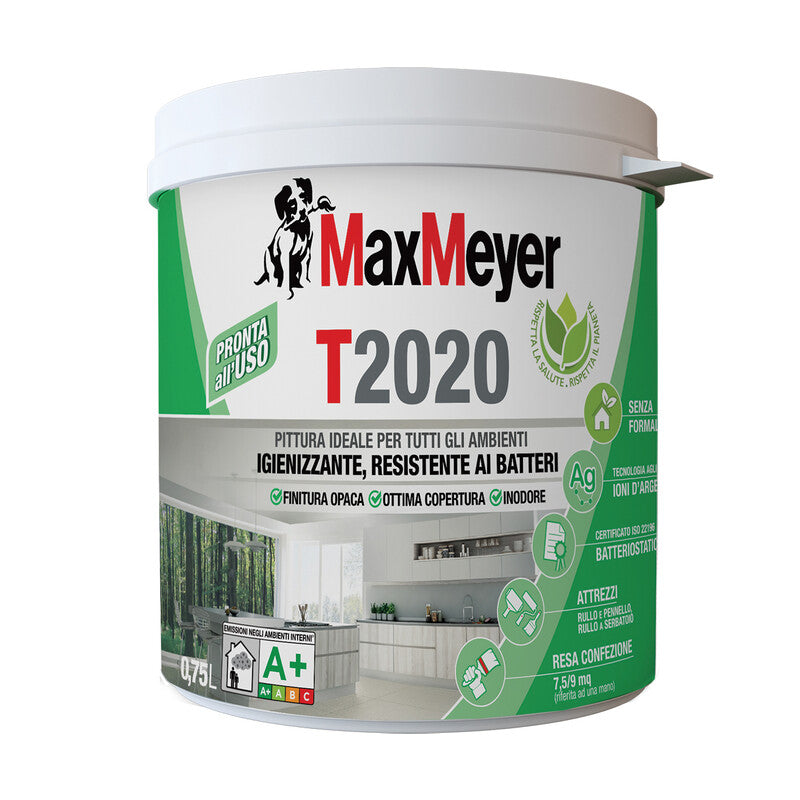 Q.TA' 1 MAX IDROPITTURA T2020 TRASPIRANTE 0,750 L BIANCO