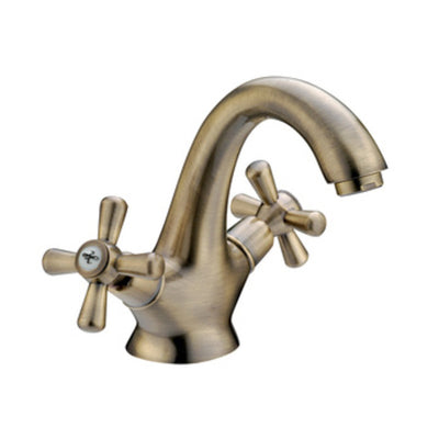 Q.TA' 1 SERIE SOFIA MONOF. LAVABO CROCE BRONZATO